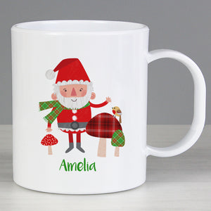 Santa Plastic Mug