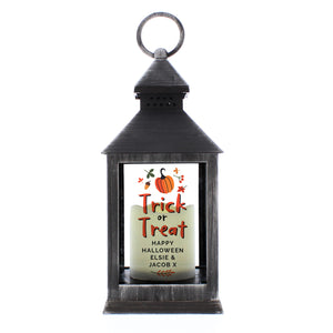 Personalised Trick or Treat Lantern