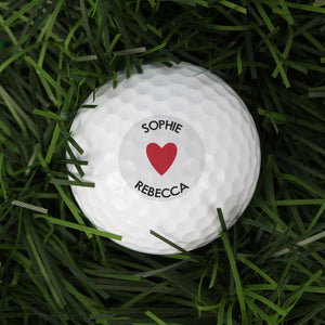 Heart Golf Ball