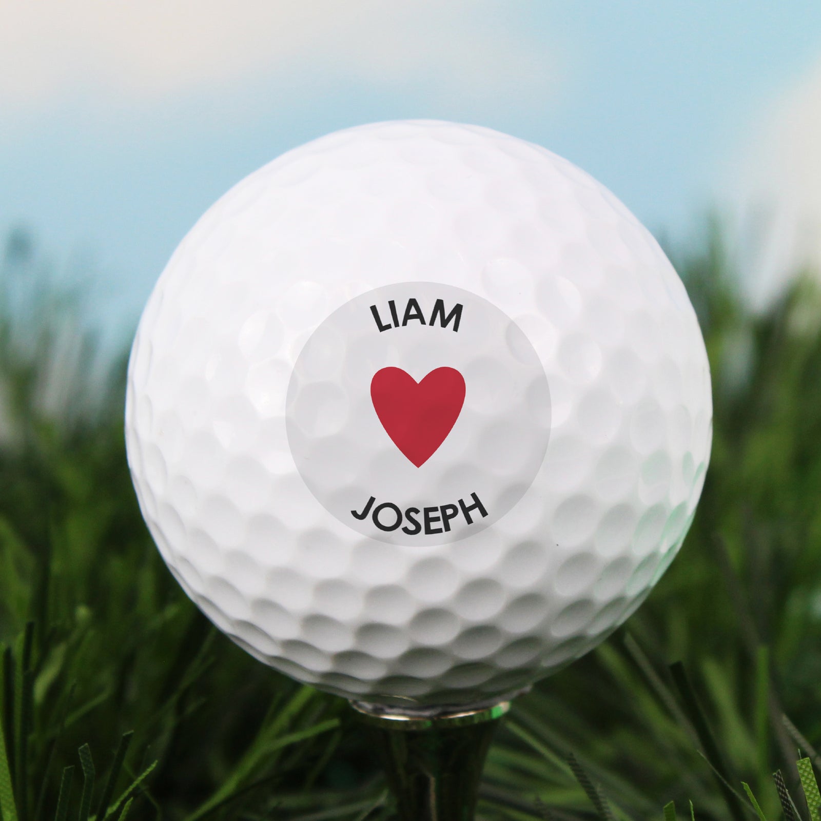 Heart Golf Ball