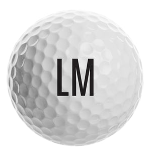 Initials Golf Ball