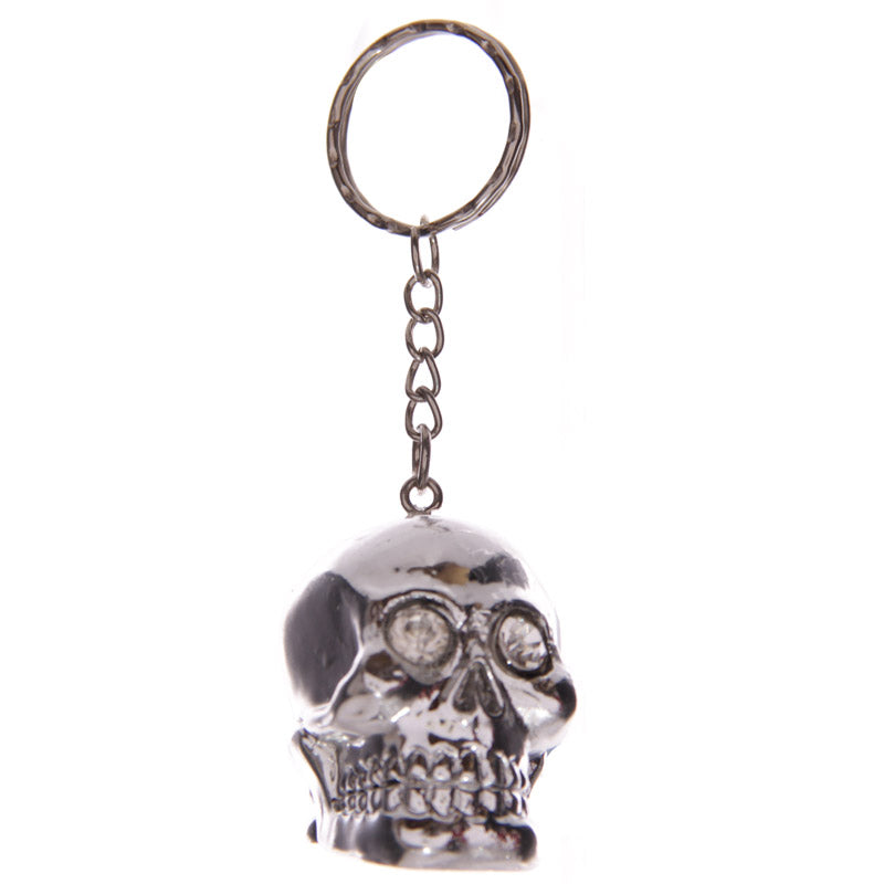 Skull Cork Fantasy Keyring