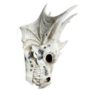 Dragon Skull Decoration with Metallic Detail