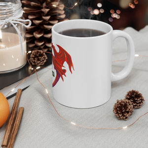 Cymru Love Red Dragon Mug