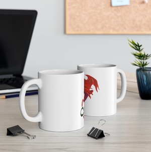 Cymru Love Red Dragon Mug