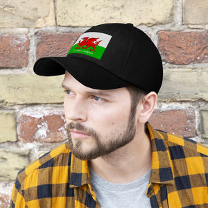 Welsh Flag Cymru am Byth Unisex Twill Hat