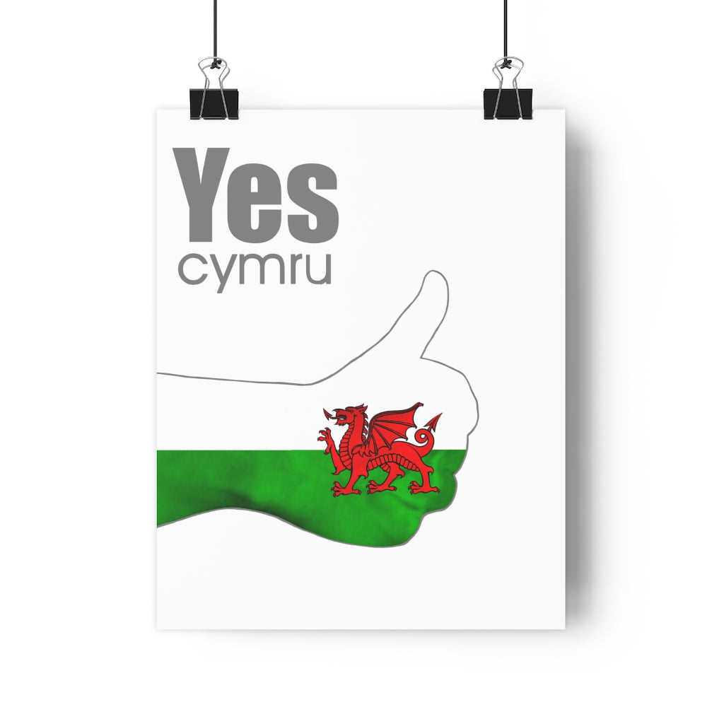 Yes Cymru Premium Poster