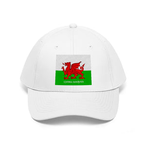 Welsh Flag Cymru am Byth Unisex Twill Hat