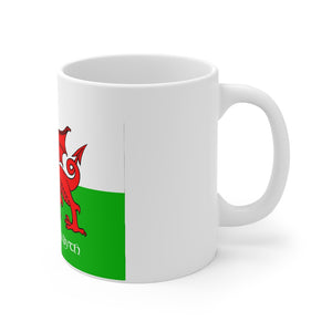 Wales Welsh Flag Cymru am Byth Traveller Mug 11oz