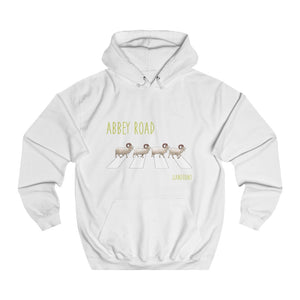 Abbey Road Llandudno Goat Unisex Hoodies Cymraeg