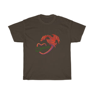 Cymru Love Red Dragon Unisex T-shirt
