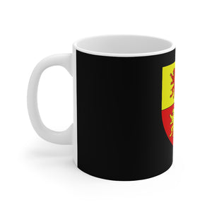 Owain Glyndwr Flag welsh cymraeg Ov Traveller Mug 11oz Black