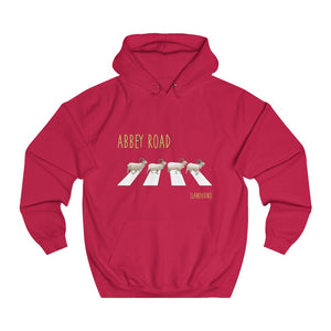 Abbey Road Llandudno Goat Unisex Hoodies Cymraeg