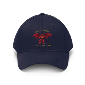 Annibyniaeth Cymru Am Byth Unisex Twill Hat