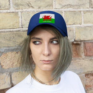 Welsh Flag Cymru am Byth Unisex Twill Hat