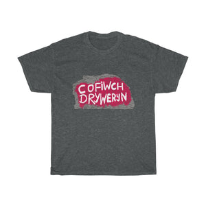 Cofiwch Dryweryn Unisex T-shirt cymraeg