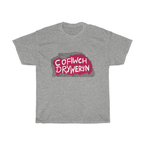 Cofiwch Dryweryn Unisex T-shirt cymraeg