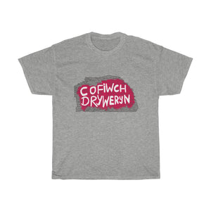 Cofiwch Dryweryn Unisex T-shirt cymraeg