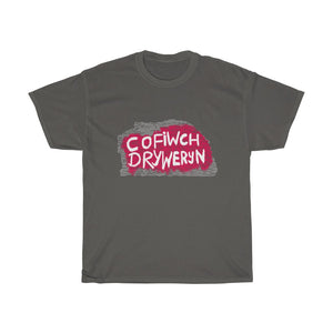 Cofiwch Dryweryn Unisex T-shirt cymraeg