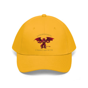 Annibyniaeth Cymru Am Byth Unisex Twill Hat