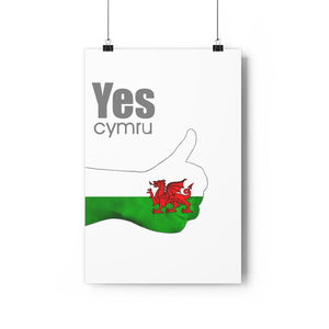 Yes Cymru Premium Poster