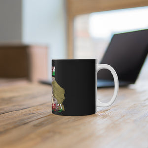 Rush Hour in Wales Mug 11oz Black