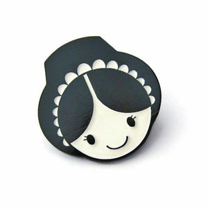 welsh lady pin